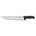 Victorinox - kuhinjski mesarski nož FIBROX, 31 cm, črn