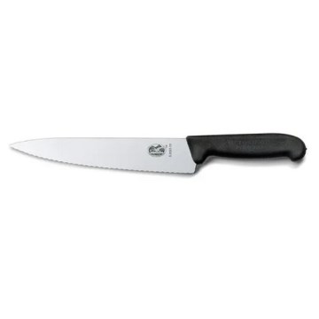 Victorinox - kuhinjski nož FIBROX 25 cm, črn