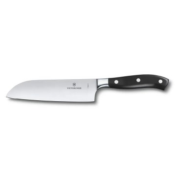 Victorinox - Kuhinjski nož santoku GRAND MAITRE 17 cm v črni barvi