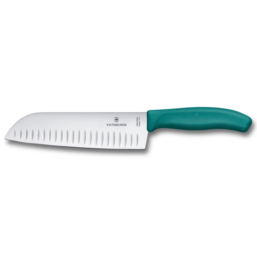 Victorinox - kuhinjski nož Santoku SWISS CLASSIC 17 cm turkizni