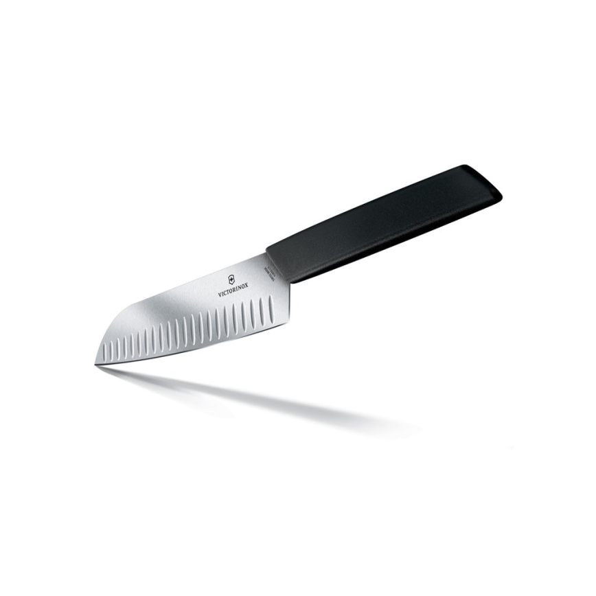 Victorinox - Kuhinjski nož santoku SWISS MODERN 17 cm črna