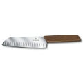 Victorinox - Kuhinjski nož santoku SWISS MODERN 17 cm oreh