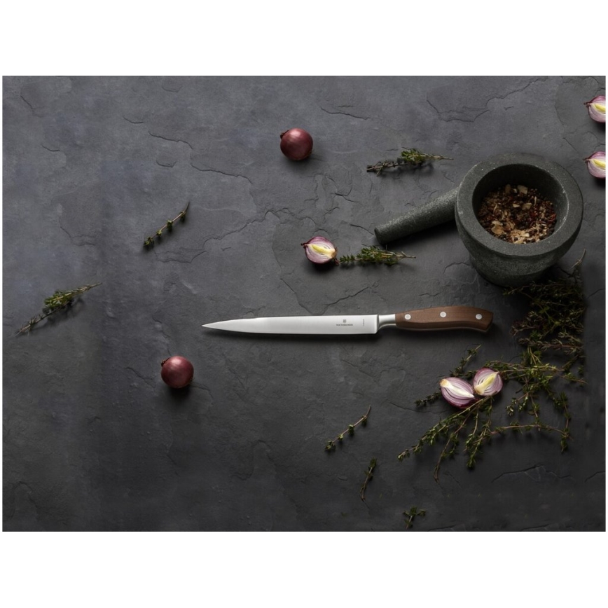Victorinox - Kuhinjski nož za filetiranje GRAND MAITRE 20 cm javor