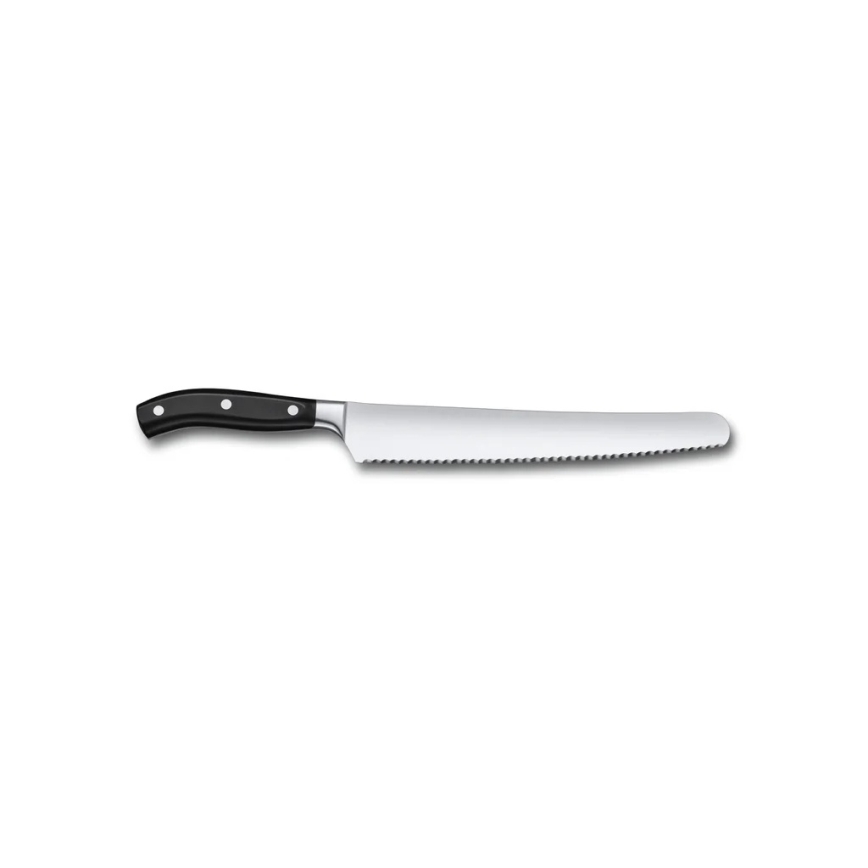 Victorinox - Kuhinjski nož za kruh GRAND MAITRE 26 cm črn