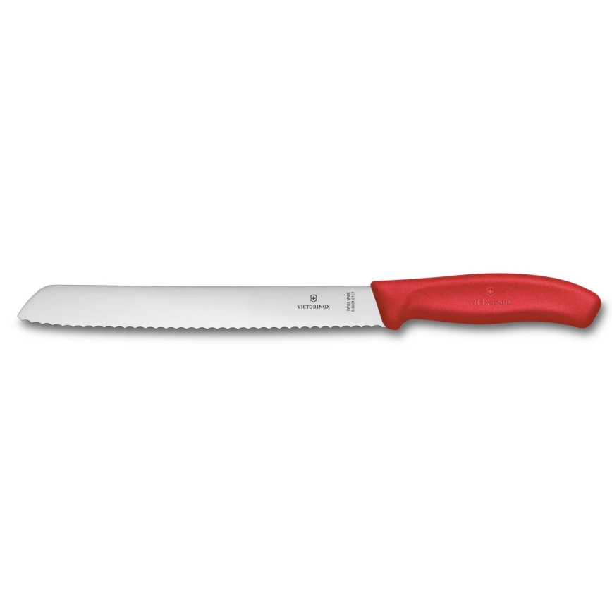 Victorinox - Kuhinjski nož za kruh SWISS CLASSIC 21 cm rdeč