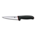 Victorinox - kuhinjski nož za meso DUAL GRIP 14 cm črn