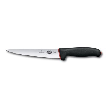 Victorinox - Kuhinjski nož za meso DUAL GRIP, 18 cm, črn