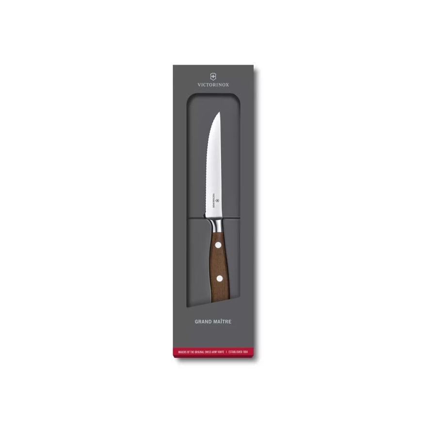 Victorinox - Kuhinjski nož za steak GRAND MAITRE 12 cm javor