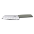 Victorinox - Kuhinjski santoku nož SWISS MODERN 17 cm, zelen