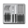Victorinox - Set jedilnega pribora SWISS MODERN, 12-delni, črne barve