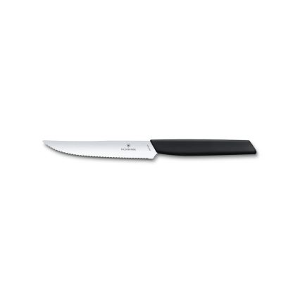 Victorinox - Set jedilnega pribora SWISS MODERN, 12-delni, črne barve