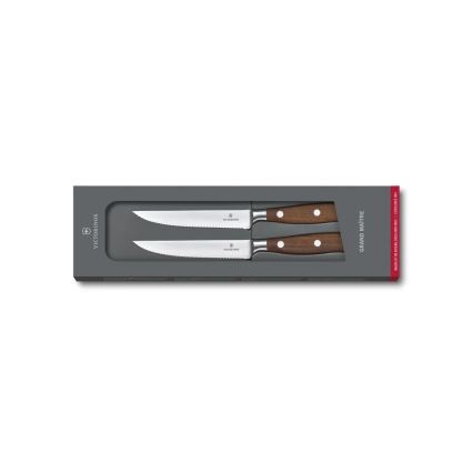 Victorinox - Set nožev za steak GRAND MAITRE, 12 cm, 2 kosa, javor
