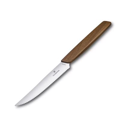 Victorinox - Set nožev za steak SWISS MODERN 12 cm 2 kosa oreh