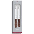 Victorinox - Set nožev za steak WOOD, 14 cm, 2 kosa, iz javorjevega lesa