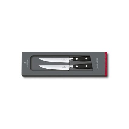 Victorinox - set nožev za zrezke GRAND MAITRE, 12 cm, 2 kosa, črna