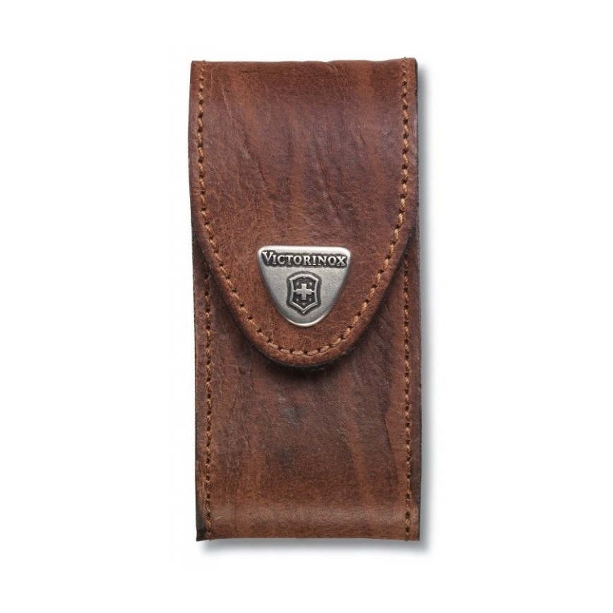 Victorinox - Usnjena torbica za žepni nož 9,1 cm rjava
