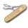 Victorinox - Večfunkcijski žepni nož COMPANION X ALOX 9,3 cm/2 funkciji zlate barve