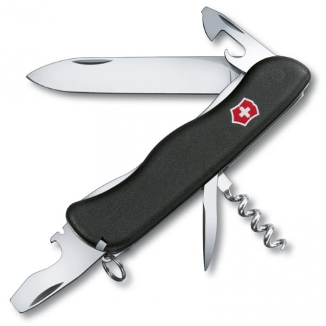Victorinox - Večnamenski žepni nož 11,1 cm/11 funkcij črna