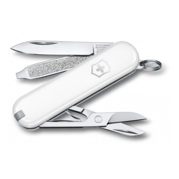 Victorinox - Večnamenski žepni nož 5,8 cm/7 funkcij bela