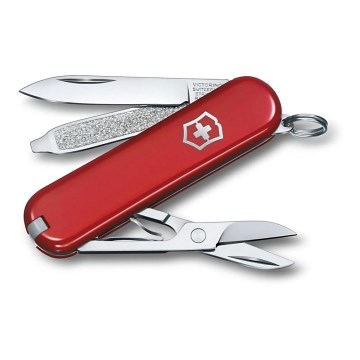 Victorinox - Večnamenski žepni nož 5,8 cm/7 funkcij rdeča