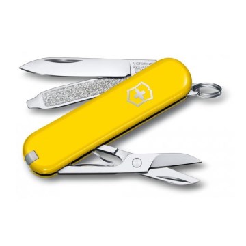 Victorinox - Večnamenski žepni nož 5,8 cm/7 funkcij rumena