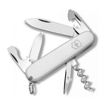 Victorinox - Večnamenski žepni nož 9,1 cm/12 funkcij bela