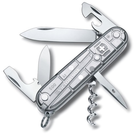 Victorinox - Večnamenski žepni nož 9,1 cm/12 funkcij krom
