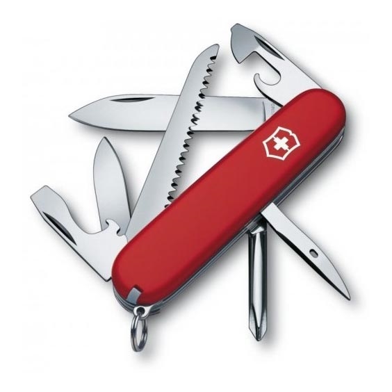 Victorinox - Večnamenski žepni nož 9,1 cm/13 funkcij rdeča