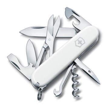 Victorinox - Večnamenski žepni nož 9,1 cm/14 funkcij bela