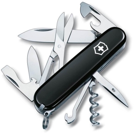 Victorinox - Večnamenski žepni nož 9,1 cm/14 funkcij črna