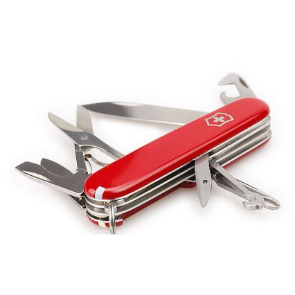 Victorinox - Večnamenski žepni nož 9,1 cm/14 funkcij rdeča