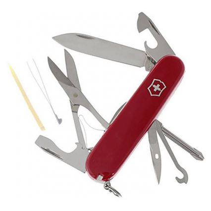 Victorinox - Večnamenski žepni nož 9,1 cm/14 funkcij rdeča