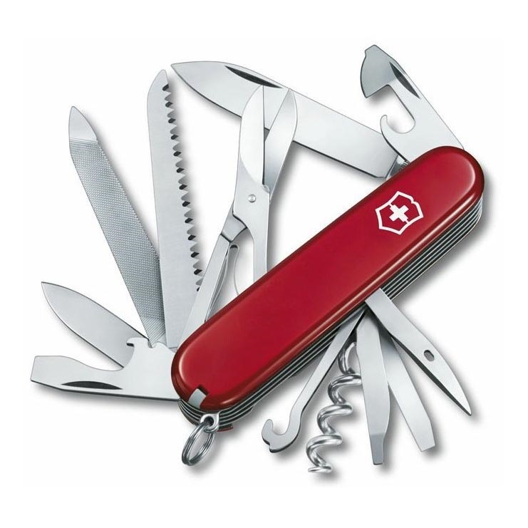 Victorinox - Večnamenski žepni nož 9,1 cm/21 funkcij rdeča