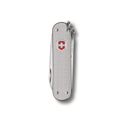 Victorinox - Večnamenski žepni nož CLASSIC ALOX 5,8 cm/5 funkcij srebrna