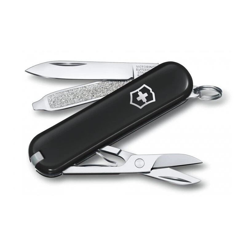 Victorinox - Večnamenski žepni nož CLASSIC SD 5,8 cm/7 funkcij črna