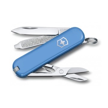 Victorinox - Večnamenski žepni nož CLASSIC SD 5,8 cm/7 funkcij svetlo modra