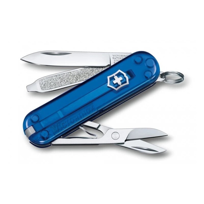 Victorinox - Večnamenski žepni nož CLASSIC SD 5,8 cm/7 funkcij temno modra