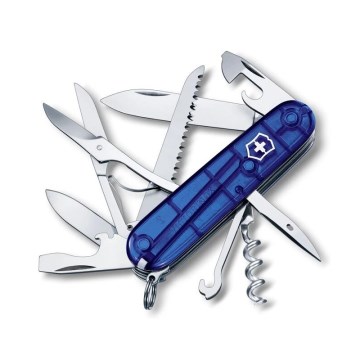 Victorinox - Večnamenski žepni nož HUNTSMAN 9,1 cm/15 funkcij modra