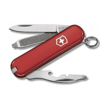 Victorinox - Večnamenski žepni nož RALLY 5,8 cm/9 funkcij rdeča