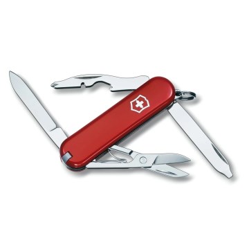 Victorinox - Večnamenski žepni nož RAMBLER 5,8 cm/10 funkcij rdeča