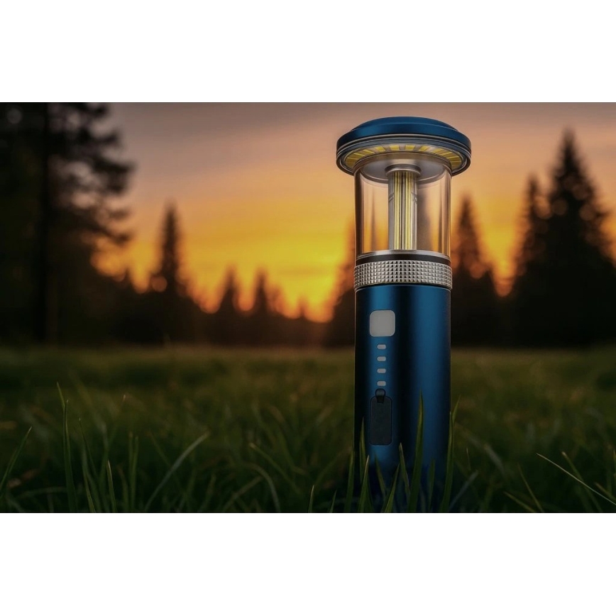 Viking - LED polnilna ročna svetilka z nastavljivo svetlostjo, 5V, IPX4, 500 lm, 2000 mAh