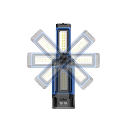 Viking - LED polnilni reflektor s stojalom 3xLED/5V IPX4 4500 lm 4000 mAh