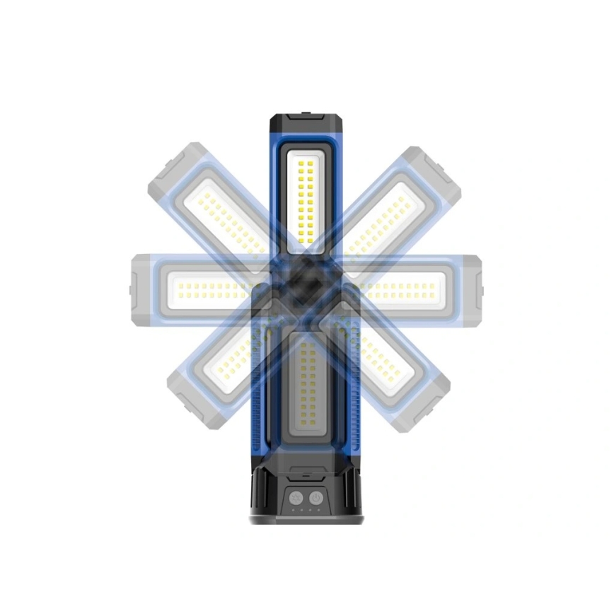 Viking - LED polnljiv reflektor s stojalom 3xLED/5V IPX4 7000 lm 4000 mAh
