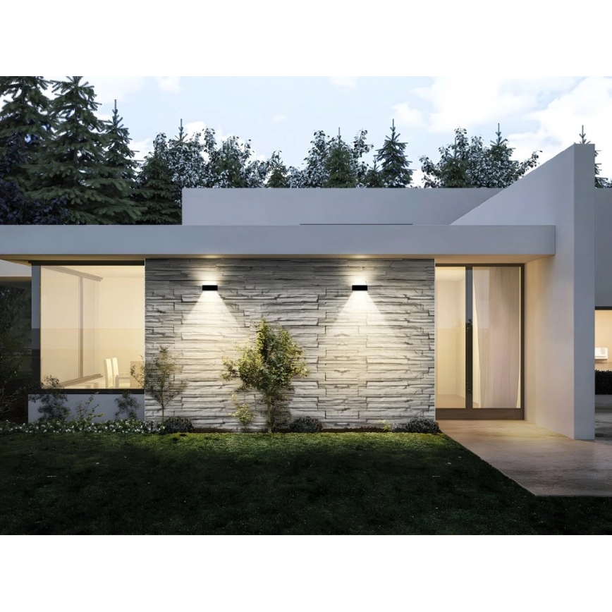 Viking - LED solarna stenska svetilka LED/1,3W/3,7V IP44 4000K 2000 mAh