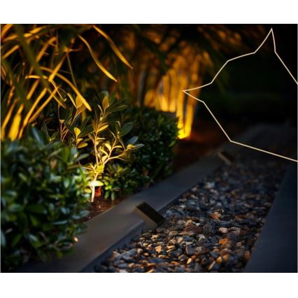 Viking - LED solarna svetilka LED/1,4W/3,7V IP65 3000K