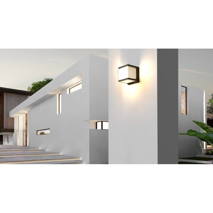 Viking - LED solarno stensko svetilo s senzorjem LED/1,5W/3,7V IP54 4000K 2000 mAh