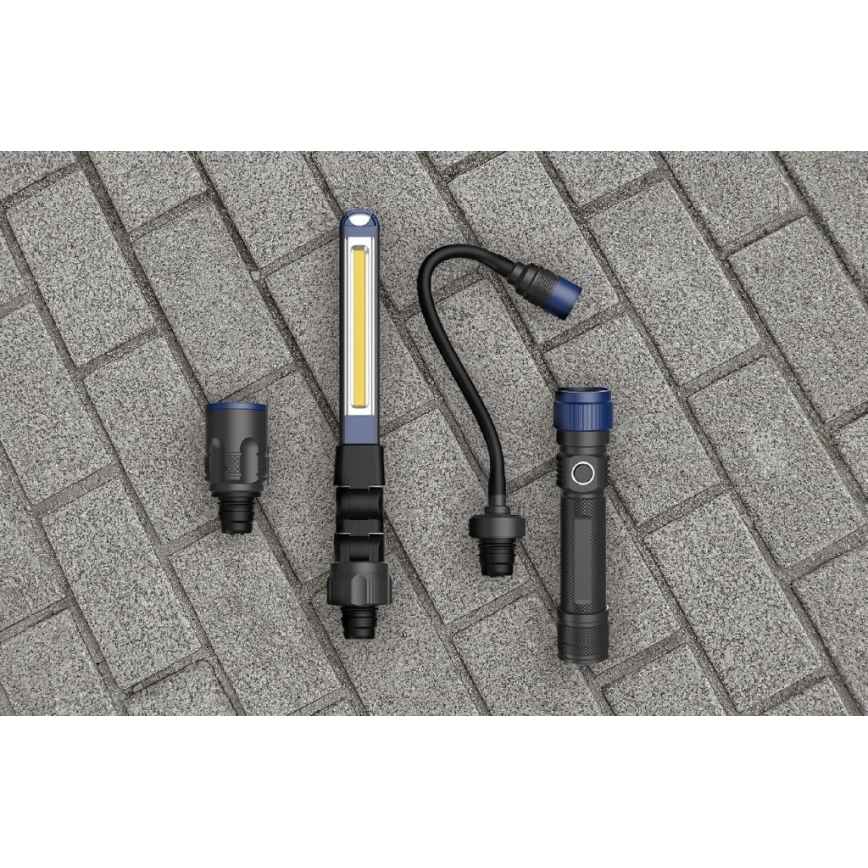 Viking - LED Zatemnjevalna polnilna svetilka 3 v 1 LED/5V IPX4 380 lm 2200 mAh