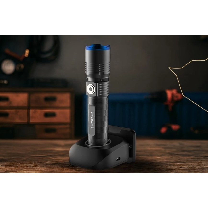 Viking - LED zatemnjevalna polnilna svetilka LED/5V IPX3 600 lm 2600 mAh