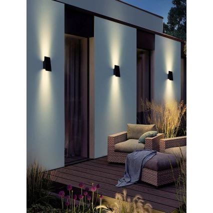 Viking - zatemnjevalna LED solarna stenska svetilka LED/1,5W/3,7V IP65 4000K 2000 mAh