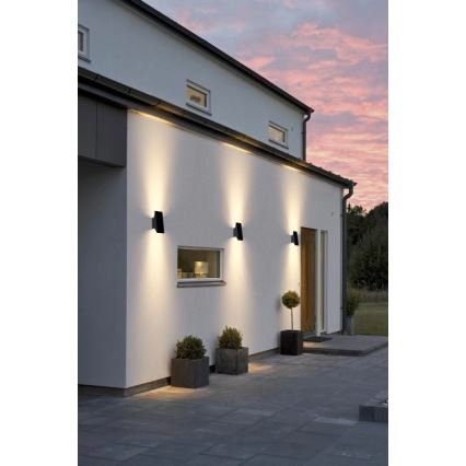 Viking - zatemnjevalna LED solarna stenska svetilka LED/1,5W/3,7V IP65 4000K 2000 mAh